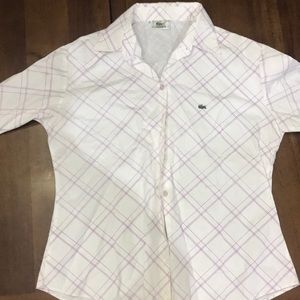 Women’s Small Lacoste Dress Up Shirt